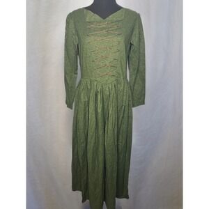 Handmade Forestcore Gardencore Renaissance Festival Fairycore Boho Day‎ Dress